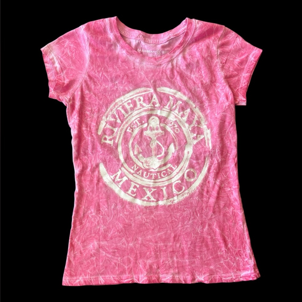 Riviera Maya Pink Women’s T-Shirt Size Small